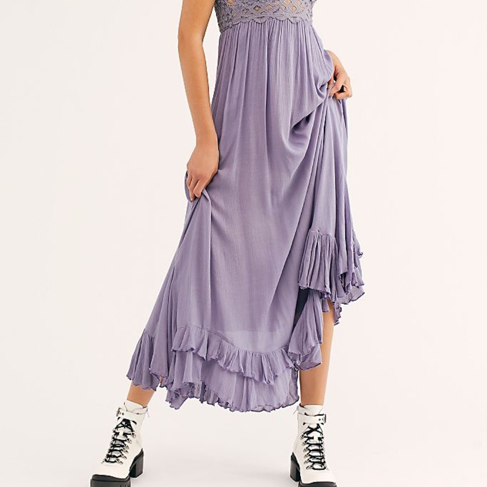 Free People One Adella Maxi Slip
